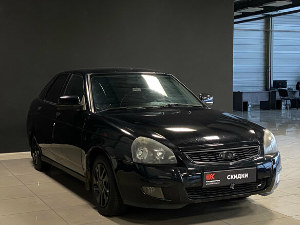 2011 Lada (ВАЗ) Priora I, чёрный, 329000 рублей - вид 4