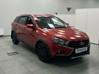 2021 Lada (ВАЗ) Vesta SW Cross I, красный, 1050000 рублей, вид 3