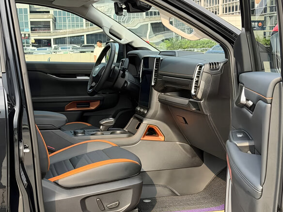 2025 Ford Ranger T6.2, чёрный - вид 8