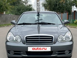 2008 Hyundai Sonata ТагАЗ IV (EF) Рестайлинг, серый, 677000 рублей, вид 1