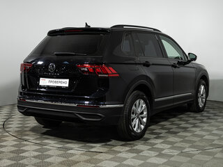 2021 Volkswagen Tiguan II Рестайлинг, чёрный, 2399700 рублей, вид 5