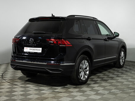 2021 Volkswagen Tiguan II Рестайлинг, чёрный, 2449700 рублей, вид 5