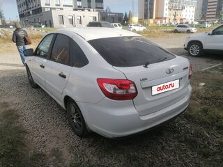 2015 Lada (ВАЗ) Granta I, белый, 195000 рублей, вид 5
