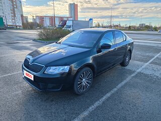 2013 Skoda Octavia III (A7), чёрный, 740000 рублей, вид 1