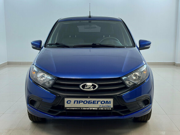 2022 Lada (ВАЗ) Granta I Рестайлинг, синий, 669000 рублей - вид 1