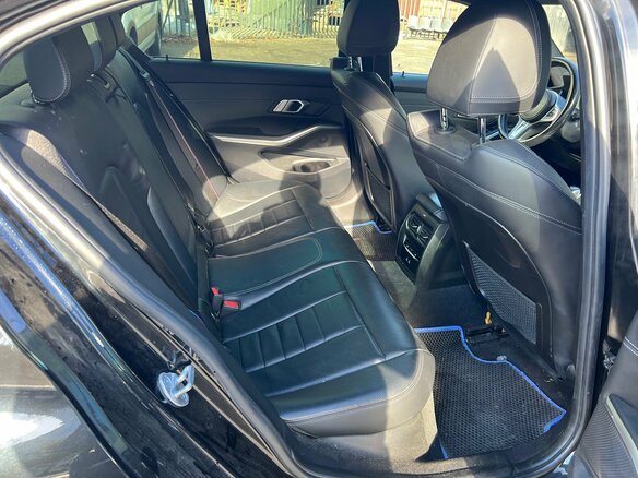 2022 BMW 3 серии 320d xDrive VII (G2x) Рестайлинг, чёрный, 5200000 рублей - вид 25