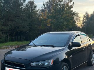 2008 Mitsubishi Lancer X, чёрный, 399000 рублей, вид 1