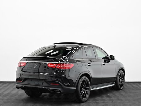 2017 Mercedes-Benz GLE Coupe 350 d I (C292), чёрный, 3649000 рублей, вид 4