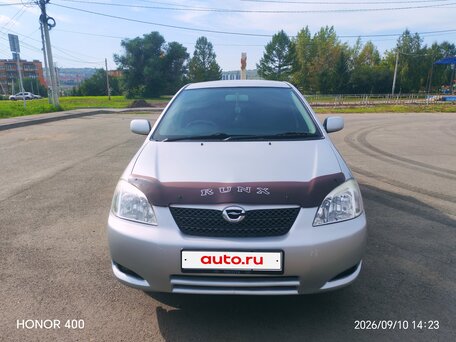 2003 Toyota Corolla Runx IX (E120, E130), серый, 530000 рублей, вид 3