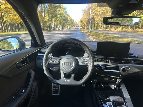 2021 Audi A4 40 TDI V (B9) Рестайлинг, чёрный, 4098500 рублей - вид 10