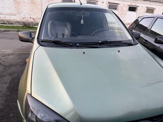 2013 Lada (ВАЗ) Kalina II, зелёный, 315000 рублей, вид 2