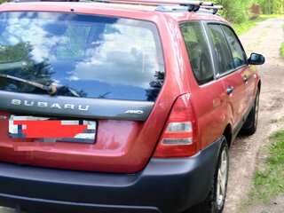 2003 Subaru Forester II, пурпурный, 430000 рублей, вид 4