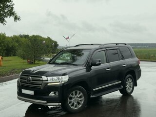 2018 Toyota Land Cruiser 200 Series Рестайлинг 2, чёрный, 6100000 рублей, вид 2
