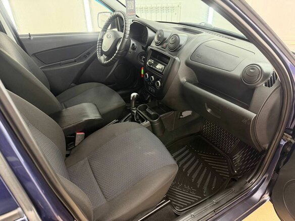 2012 Lada (ВАЗ) Granta I, синий, 279000 рублей - вид 9