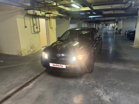 2005 Nissan Almera II (N16) Рестайлинг, чёрный, 700000 рублей, вид 1