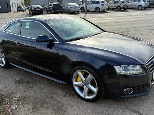 2009 Audi A5 I (8T), синий, 1600000 рублей - вид 1