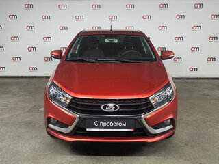 2017 Lada (ВАЗ) Vesta I, красный, 679000 рублей, вид 2