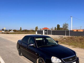 2013 Lada (ВАЗ) Priora I Рестайлинг, синий, 330000 рублей, вид 2