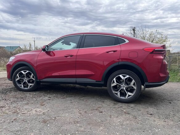 2023 Haval F7x I Рестайлинг, красный, 2100000 рублей - вид 6