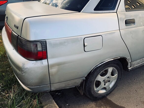 2002 Lada (ВАЗ) 2110, серый - вид 14