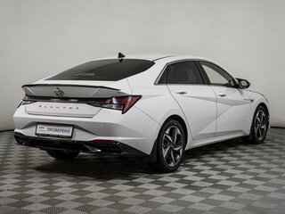 2021 Hyundai Elantra VII (CN7), белый, 2058000 рублей, вид 5