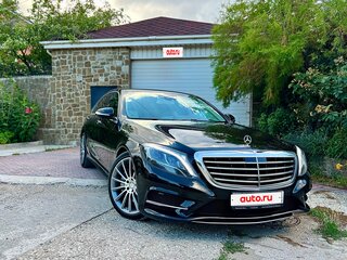 2015 Mercedes-Benz S-Класс 350 CDI BlueTEC VI (W222, C217), чёрный, 3300000 рублей, вид 1