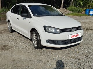 2012 Volkswagen Polo V, белый, 589000 рублей, вид 3