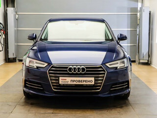 2016 Audi A4 V (B9), синий, 2250000 рублей, вид 2