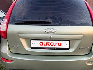 2013 Lada (ВАЗ) Kalina II, зелёный, 315000 рублей, вид 3