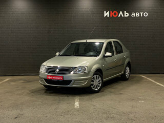 2013 Renault Logan I Рестайлинг, бежевый, 750000 рублей, вид 1