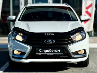2019 Lada (ВАЗ) Vesta SW I, белый, 1000000 рублей, вид 2