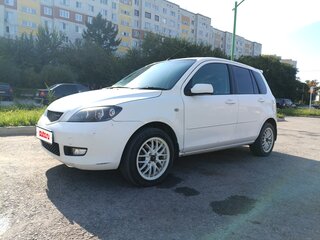 2003 Mazda Demio II (DY), белый, 280000 рублей, вид 1