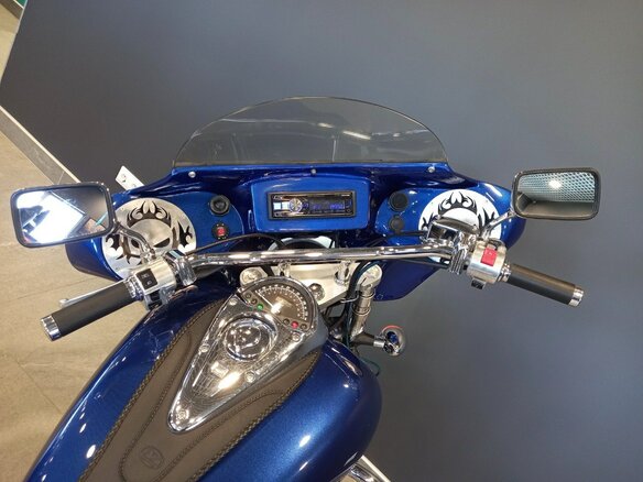 2008 Honda VTX 1300, синий, 550000 рублей - вид 7