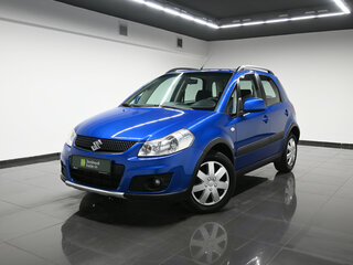 2012 Suzuki SX4 I (Classic) Рестайлинг, синий, 995000 рублей, вид 1
