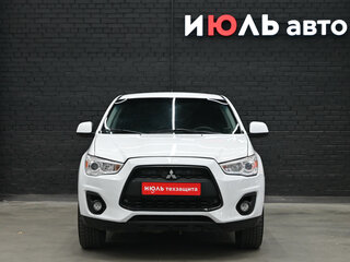 2012 Mitsubishi ASX I Рестайлинг, белый, 930000 рублей, вид 2