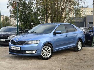 2015 Skoda Rapid I, синий, 809000 рублей, вид 1