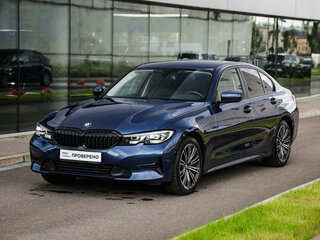 2020 BMW 3 серии 318i VII (G2x), синий, 3231000 рублей, вид 3