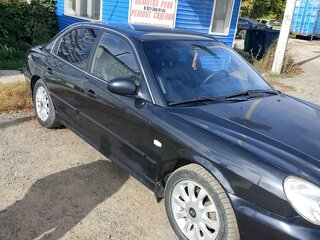 2005 Hyundai Sonata IV (EF) Рестайлинг, чёрный, 420000 рублей, вид 2