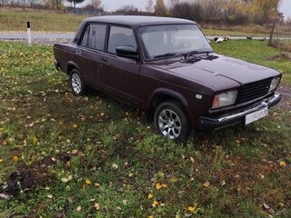 2008 Lada (ВАЗ) 2107, пурпурный, 105000 рублей, вид 1
