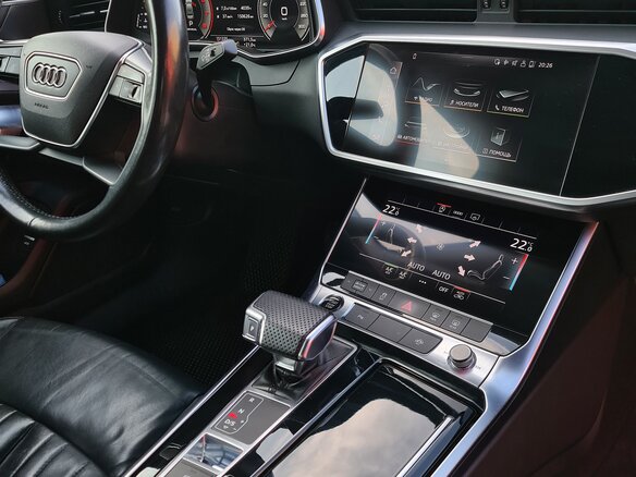 2021 Audi A6 40 TFSI V (C8), чёрный, 3200000 рублей - вид 19