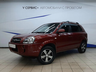 2008 Hyundai Tucson I, красный, 930000 рублей, вид 1