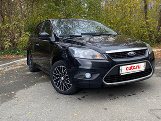 2010 Ford Focus II Рестайлинг, чёрный, 600000 рублей, вид 3