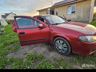 2003 Nissan Almera II (N16) Рестайлинг, красный, 150000 рублей, вид 5