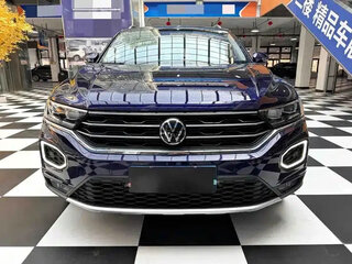 2022 Volkswagen T-Roc I (China Market), синий, 1250000 рублей, вид 2