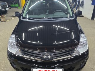 2012 Nissan Tiida I Рестайлинг, чёрный, 1050000 рублей, вид 2