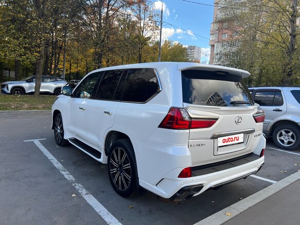 2018 Lexus LX 450d III Рестайлинг 2, белый, 6500000 рублей - вид 3