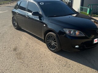 2008 Mazda 3 I (BK) Рестайлинг, чёрный, 550000 рублей, вид 4