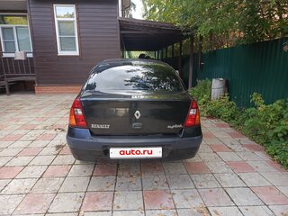 2003 Renault Symbol I Рестайлинг, чёрный, 125000 рублей, вид 3