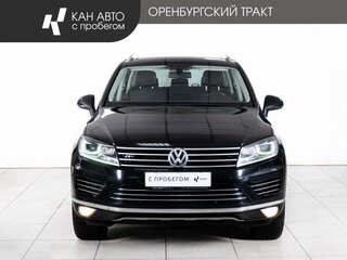 2016 Volkswagen Touareg II Рестайлинг, чёрный, 3060000 рублей, вид 2