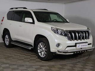 2013 Toyota Land Cruiser Prado 150 Series, белый, 2999990 рублей, вид 3